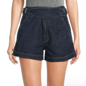 Joe's Jeans High Waist Blue Tailored Shorts